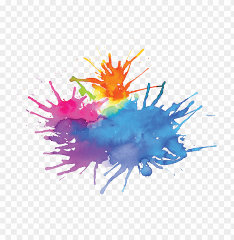 colorful water splash PNG images with transparent canvas