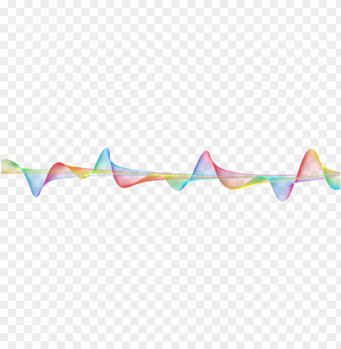 colorful waves PNG images for websites