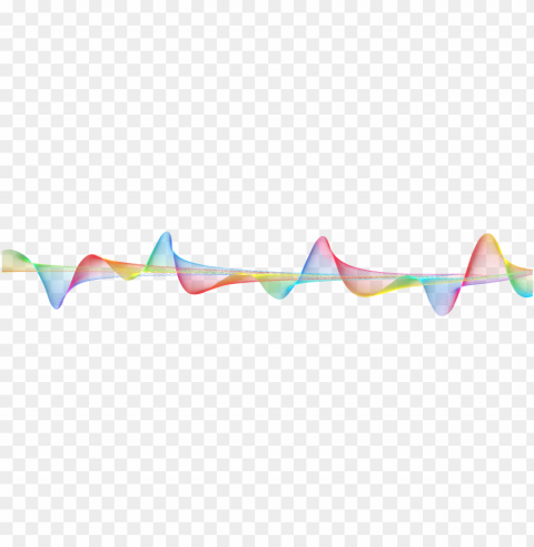 Colorful Waves PNG Images For Websites