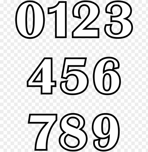 coloring book numbers Transparent PNG vectors PNG transparent with Clear Background ID ffaf5f4a