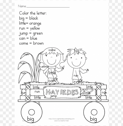 coloring pages color words Transparent PNG images pack