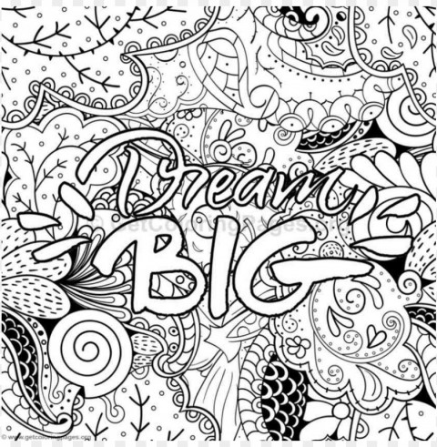 coloring pages color words Clear Background Isolated PNG Object