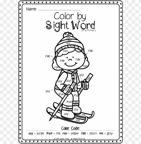 coloring pages color words Clear background PNG elements