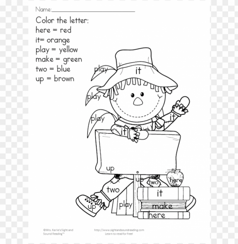 coloring pages color words Transparent PNG stock photos