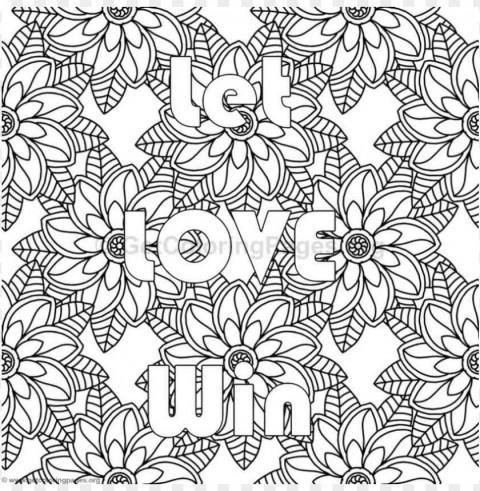 coloring pages color words Alpha channel PNGs