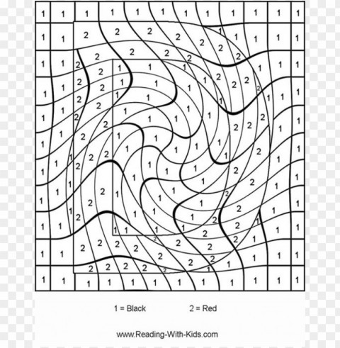 coloring pages for teenagers difficult color by number Isolated Design Element in Transparent PNG PNG transparent with Clear Background ID afb9199d