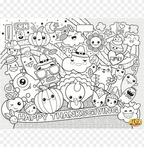 colors coloring pages things Clean Background Isolated PNG Image