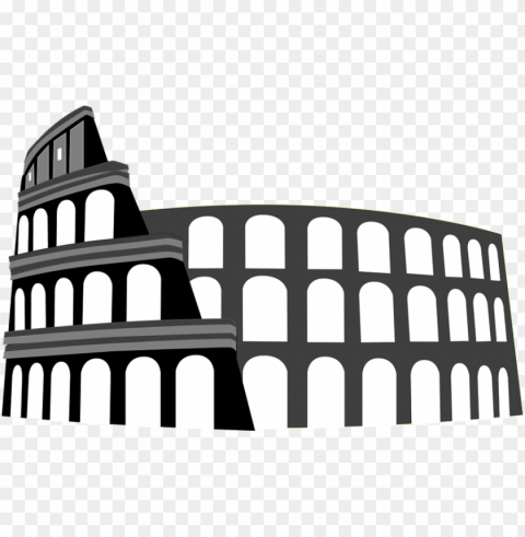 colosseum vector clipart colosseum roman forum - colosseum clipart PNG cutout