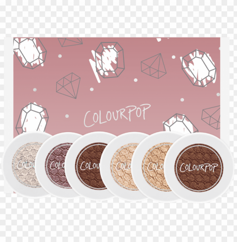 colourpop eye shadow set party trick Clear PNG photos PNG transparent with Clear Background ID f4ee833d