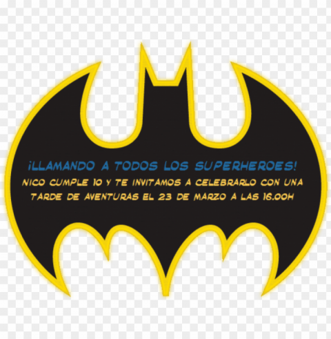 com invitaciones batman superheroe super heroe fiesta - tarjetas de cumpleaños de batman para editar PNG transparency images
