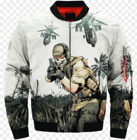 com modern warfare 2 over print jacket %tag - call of duty modern warfare 2 ghost art Isolated Element in HighQuality PNG