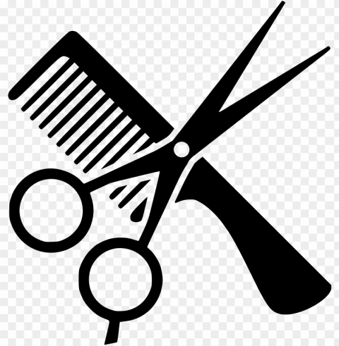 comb cosmetologist beauty parlour hair - comb and scissors clipart PNG images with no attribution
