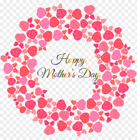 comelyhappy mothers day medium size - happy mothers day shirt Isolated Artwork on Transparent Background PNG