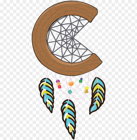 comfort c dreamcatcher - illustratio PNG Image Isolated with HighQuality Clarity