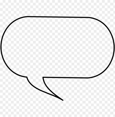comic book speech bubble PNG for mobile apps