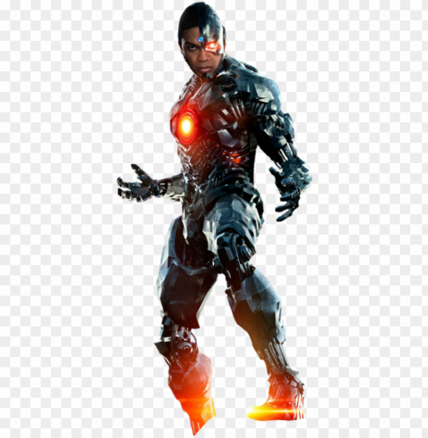 comic books hero justice league marvel dc dc comics - cyborg transparent PNG Graphic Isolated on Clear Background Detail