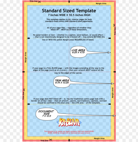 comic page size PNG Image with Isolated Artwork PNG transparent with Clear Background ID 10cc45a3