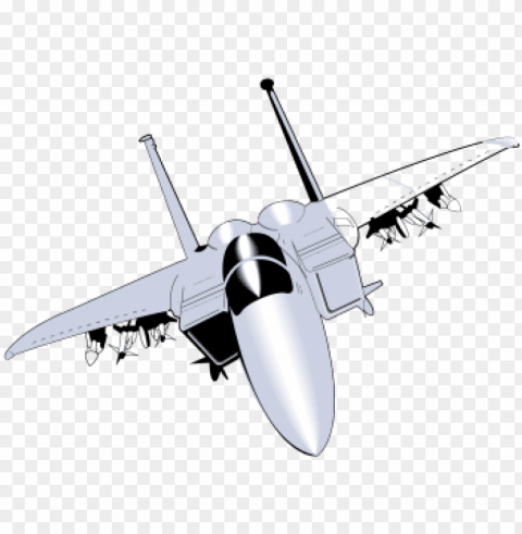 Commercial Use Us Air Force Fighter Jet Plane - Clip Art Isolated Element In HighResolution Transparent PNG