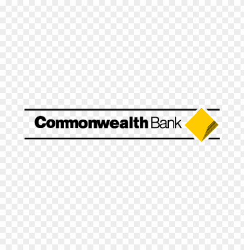 commonwealth bank company vector logo PNG art