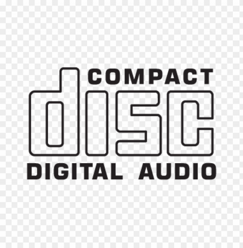 compact disc cd logo vector PNG without watermark free