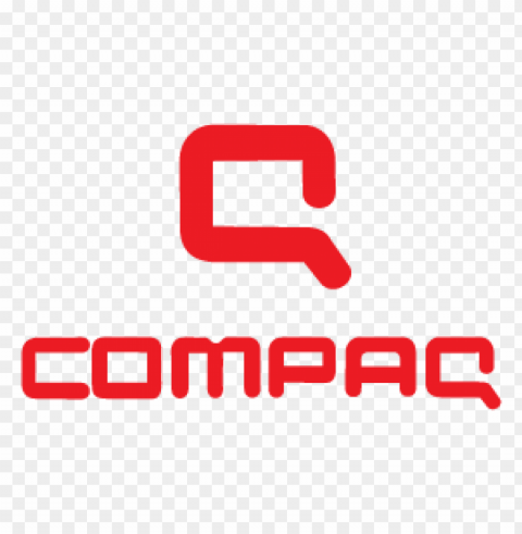 compaq logo vector free download ClearCut Background Isolated PNG Design