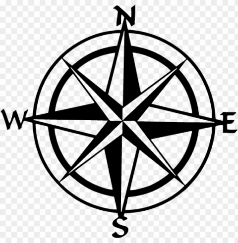 Compass - Nautical Compass Isolated Artwork In Transparent PNG