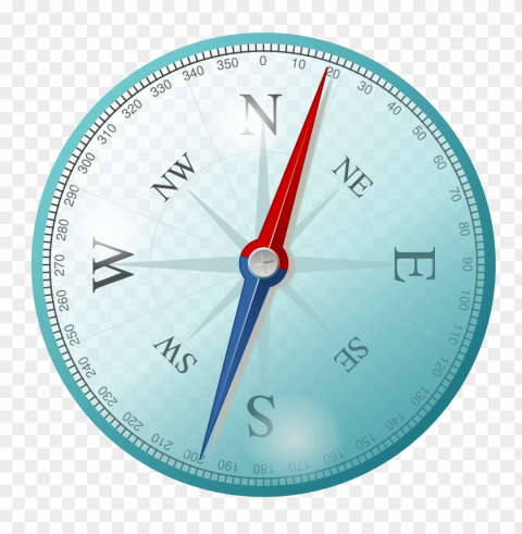 compass Clean Background Isolated PNG Design