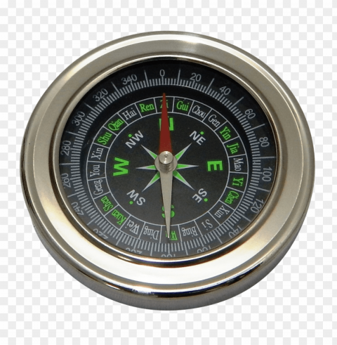 Compass Clear Background Isolated PNG Icon