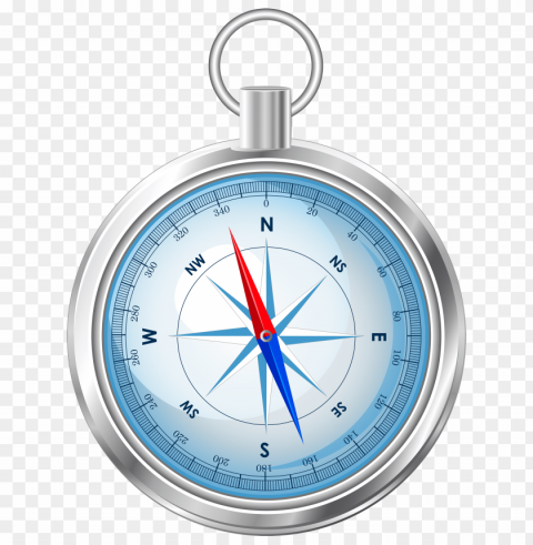 compass Clear Background Isolated PNG Illustration