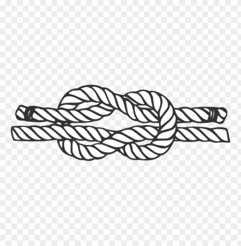 complicated knot Isolated Object with Transparent Background in PNG