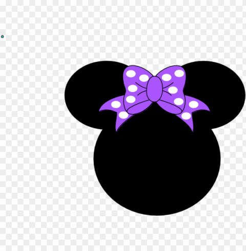 computer mouse front view icon shape - minnie mouse head PNG transparent images for social media