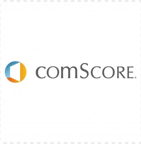 comscore logo vector Clean Background Isolated PNG Graphic Detail