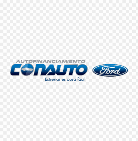 conauto ford logo vector free download PNG with Clear Isolation on Transparent Background