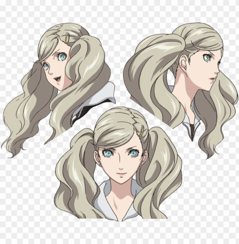 concept art for ann takamaki and morgana in persona - persona 5 ren and a PNG Graphic with Clear Isolation