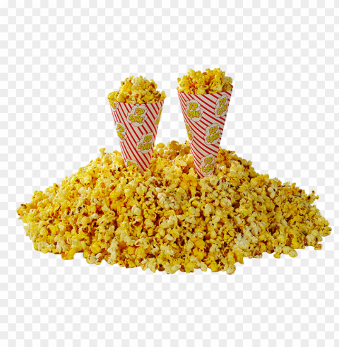 concession supplies & equipment - popcorn cone Transparent Background Isolation in PNG Format