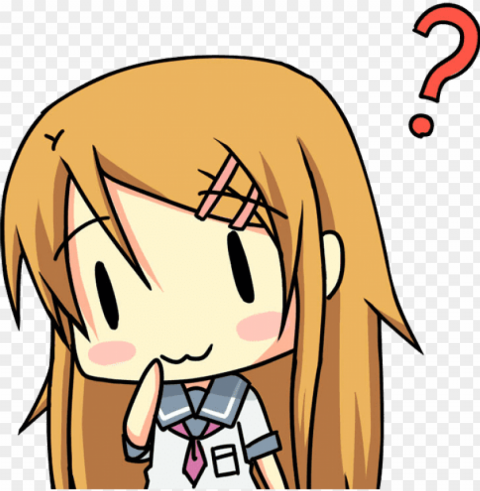 confused anime - anime question gif PNG graphics for free