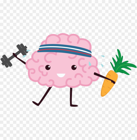 confused brain svg freeuse - brain cartoon PNG art