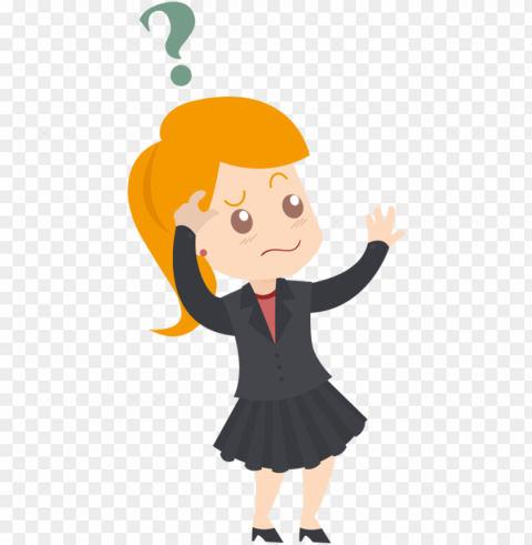 confused person animated - confused Free PNG transparent images