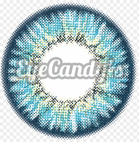 Contact Lens Transparent Background Isolated PNG Figure