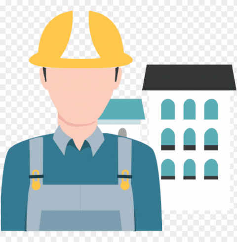 contractor icon - contractors risk insurance icon Transparent background PNG clipart