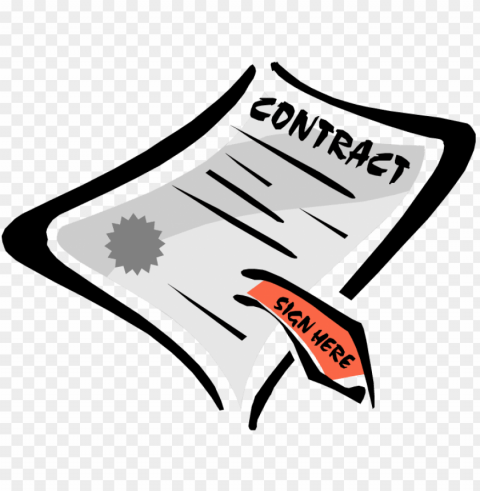 contracts - - contract clipart PNG Graphic with Isolated Design