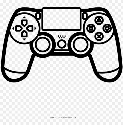 controller coloring page - game controller coloring page Isolated Icon in HighQuality Transparent PNG
