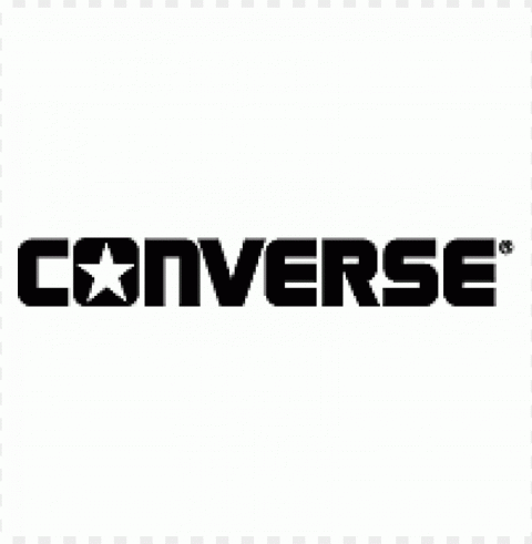 converse logo vector download Transparent PNG graphics library