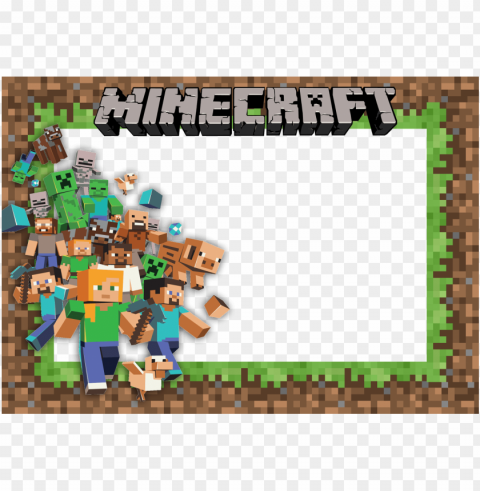 convite minecraft Clear PNG