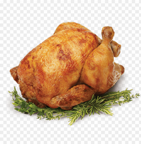 cooked chicken Isolated Item with Transparent Background PNG