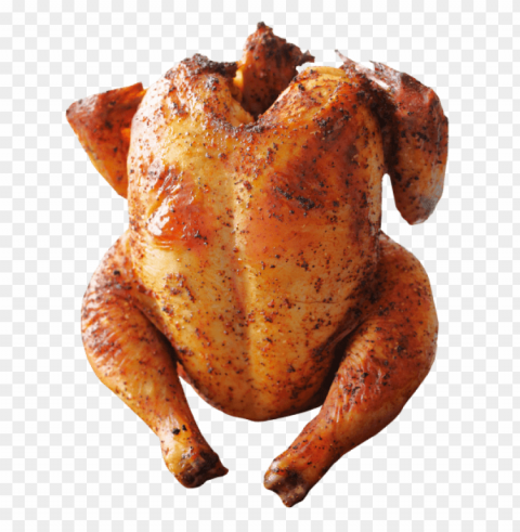 cooked chicken Isolated Object in Transparent PNG Format