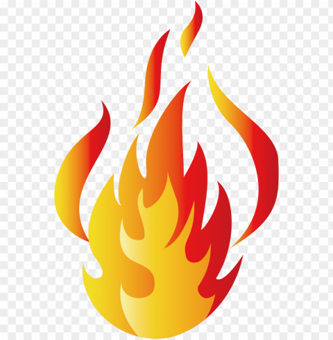 cool flame transprent free - flame cartoo Transparent Background Isolated PNG Design