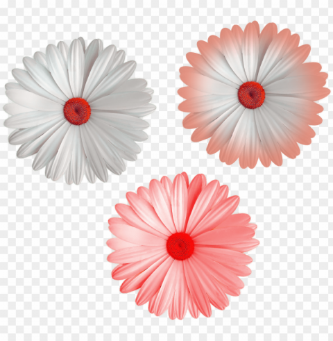 Cool Flower File White Color Mix Colors Flowers - Cream Cheese PNG With Transparent Background Free