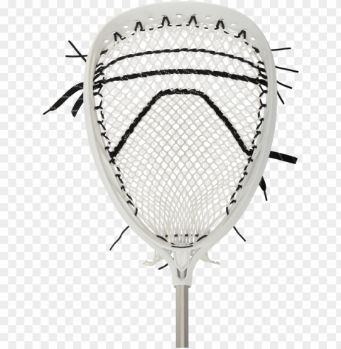 cool lacrosse goalie stick for kids - brine eraser 2 goalie strung lacrosse head lacrosse Transparent Background Isolation in PNG Image