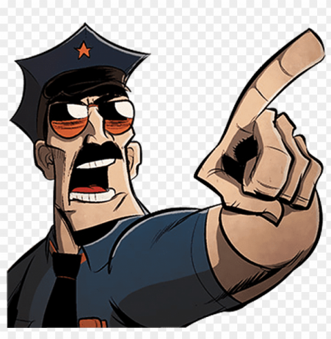 cop PNG Image with Transparent Isolation